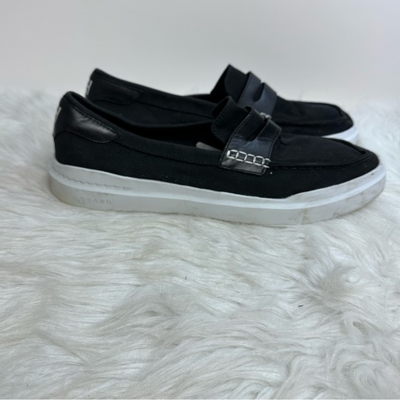 Cole Haan Grand Pro Rally X Penny Loafer Black Men’s C34765 - Picture 7 of 10